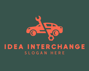 Vehicle Mechanic Repair logo design