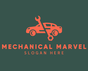 Vehicle Mechanic Repair logo design