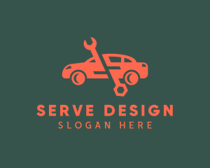 Vehicle Mechanic Repair logo design