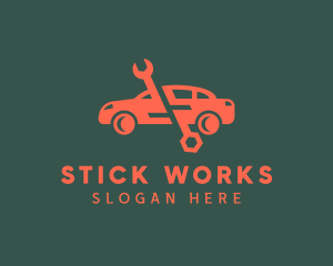 Vehicle Mechanic Repair logo design