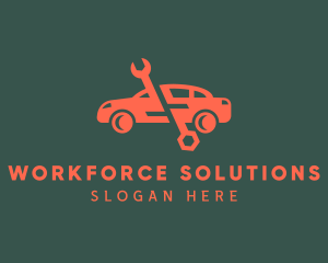 Vehicle Mechanic Repair logo design