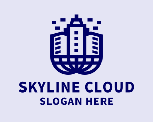 City Skyline Building Contractor  logo design