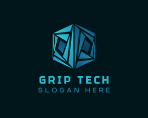 Cyber Cube Tech logo design