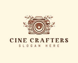 Vintage Camera Lens logo design