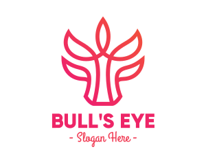 Bull Leaf Plant logo