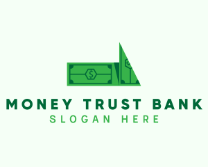 Dollar Money Arrow logo design