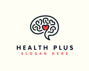 Mental Health Heart logo design