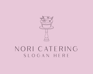 Cupcake Dessert Patisserie logo design