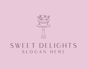 Cupcake Dessert Patisserie logo