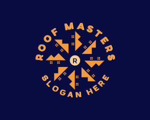 Home Roof Maintenance logo design