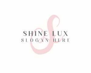 Generic Feminine Brand Logo