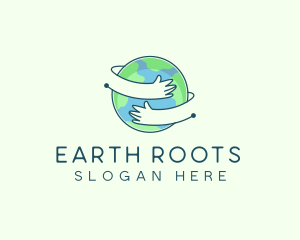 Hug Earth Community logo design