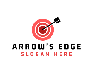 Bullseye Target Arrow logo