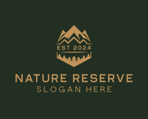 Nature Mountain Trekking logo design