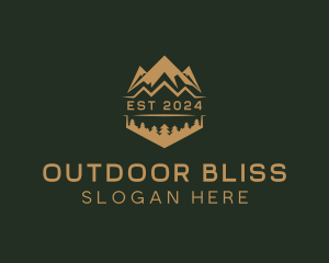 Nature Mountain Trekking logo design