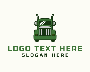 Green Cargo Truck  logo