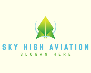 Aviation Flight Plane logo