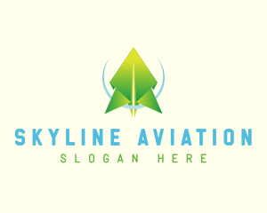 Aviation Flight Plane logo