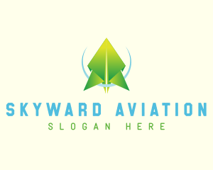 Aviation Flight Plane logo