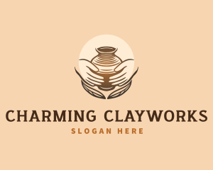 Clay Hand Pottery logo
