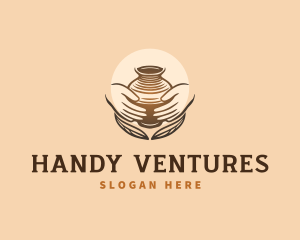 Clay Hand Pottery logo