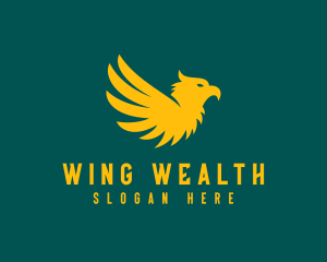 Premium Eagle Wings  logo design