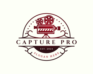 Retro Camera Videography logo design