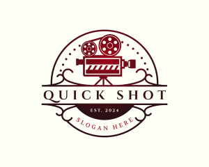 Retro Camera Videography logo design