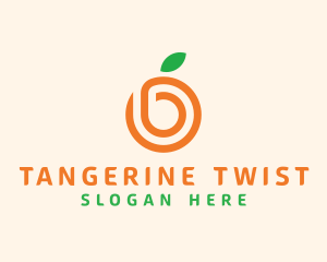 Orange Citrus Letter O logo