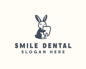 Pediatric Dentistry Bunny logo design