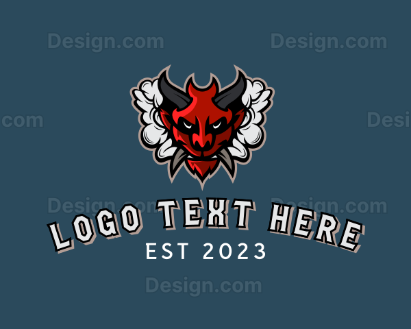 Horned Demon Vaping Logo