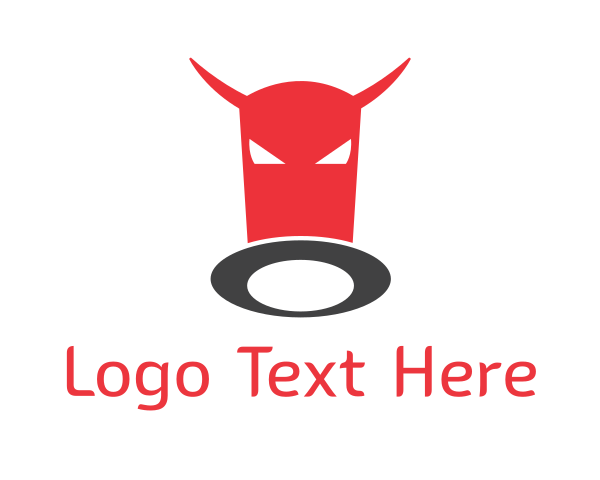 Red Devil logo example 3