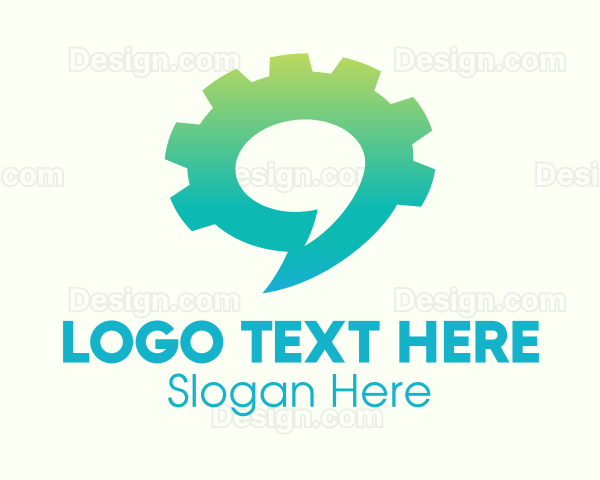 Cog Chat Messaging App Logo