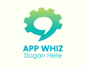 Cog Chat Messaging App logo design