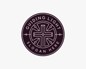 Spiritual Worship Cross logo design