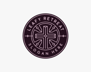 Spiritual Worship Cross logo design