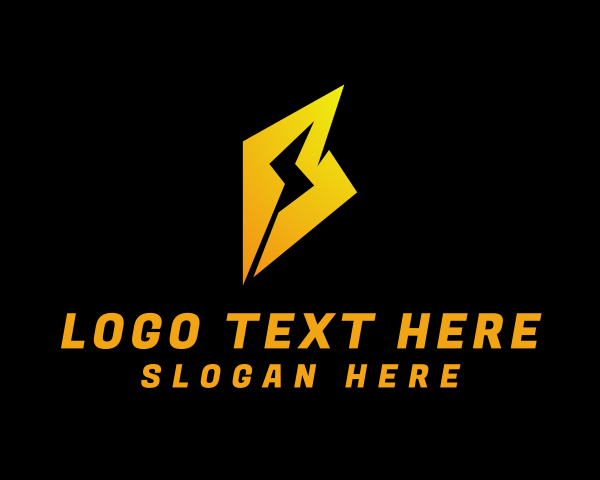 Flash logo example 1