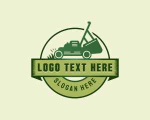 Lawn Mower Gardener logo