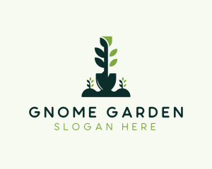 Garden Shovel Landscaping logo design