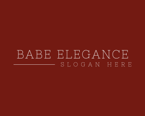 Elegant Investment Brand  logo design