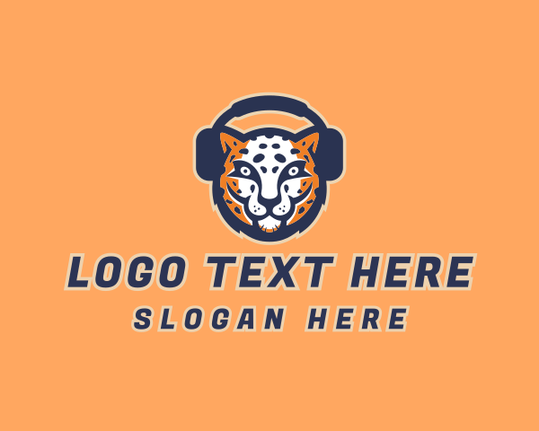 Cheetah logo example 4