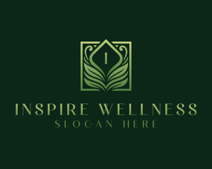 Vegan Leaf Wellness logo design