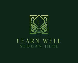 Vegan Leaf Wellness logo design