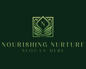 Vegan Leaf Wellness logo design