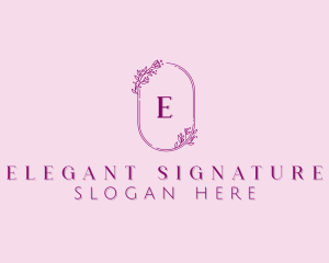 Feminine Elegant Garden logo design