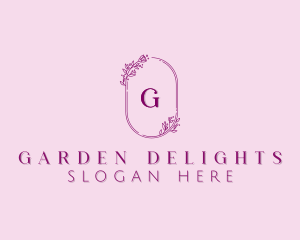 Feminine Elegant Garden logo design