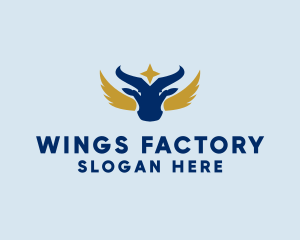 Winged Bull Company  logo
