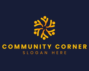 Group Community Union logo design