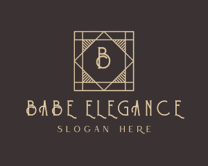 Luxury Geometric Business logo design