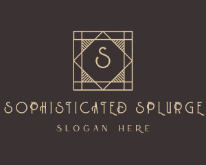 Luxury Geometric Business logo design